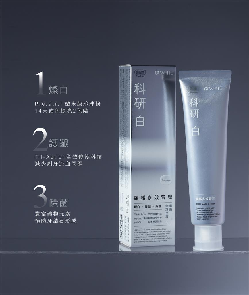 刷樂科研白牙膏與聶永真攜手支援你的高光時刻!