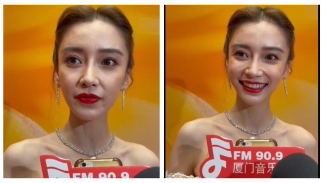 Angelababy「法令紋+痘痘臉」太震撼！零修圖照流出網嚇歪