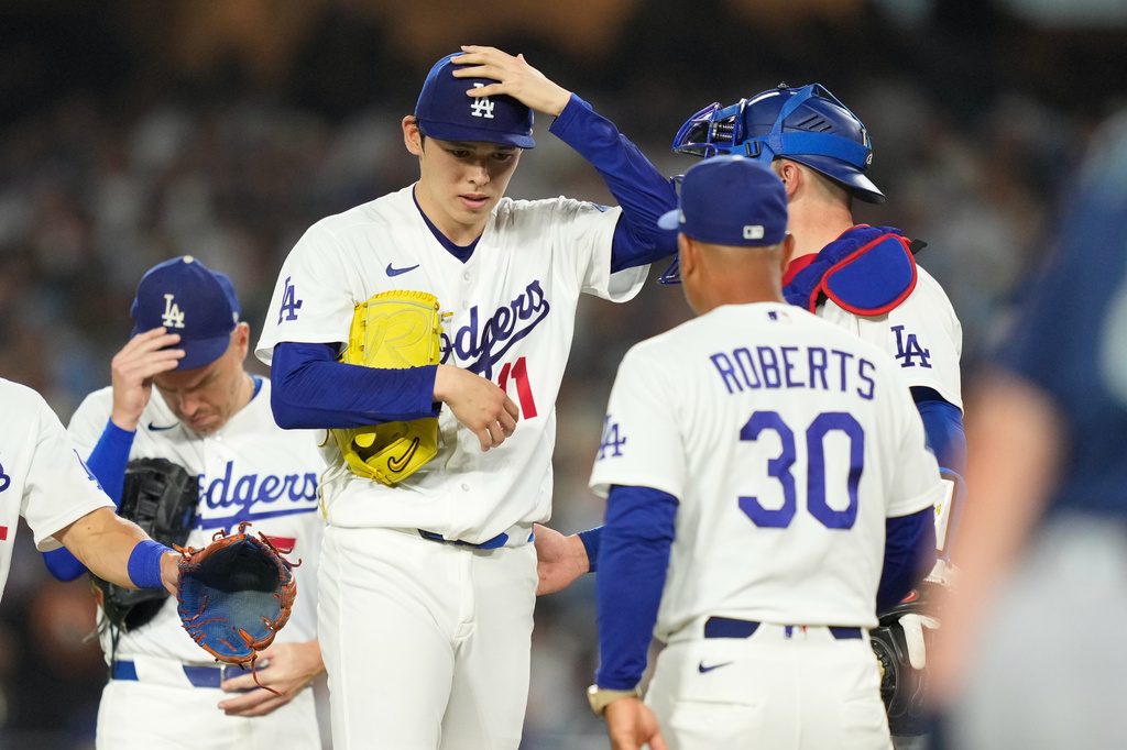 MLB(影)／佐佐木沒有慘兮兮！日本媒體狂讚佐佐木朗希！羅伯茲：他像變了另一個人