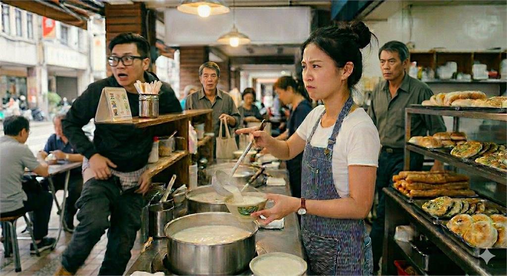 新莊豆漿店闆娘穿太辣?眼鏡男竟當眾「脫褲擼JJ」畫面曝光…網反胃:快報警