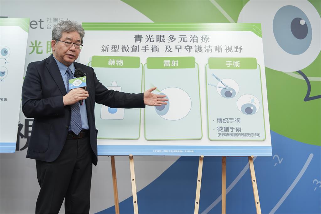 青光眼年輕化!「新型微創導管濾泡手術」安全性高