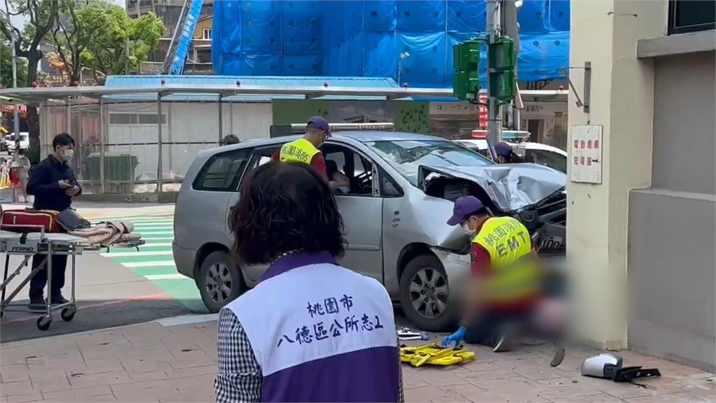 嚴重車禍！六旬男駕駛暴衝撞2行人　釀1死1重傷1昏迷