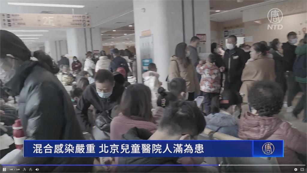 中國再次疫情大爆 醫院被「劇烈咳嗽」病患擠爆 北京有醫院已重啟方艙
