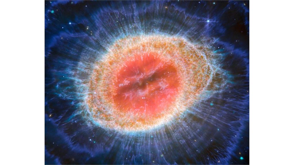 韋伯太空望遠鏡捕捉「環狀星雲」窒息美照！史上未見「最猛細節」專家嗨瘋了