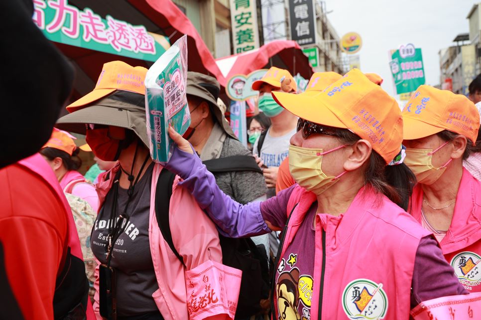 白沙屯進香走透透 就靠來復易貼心守護