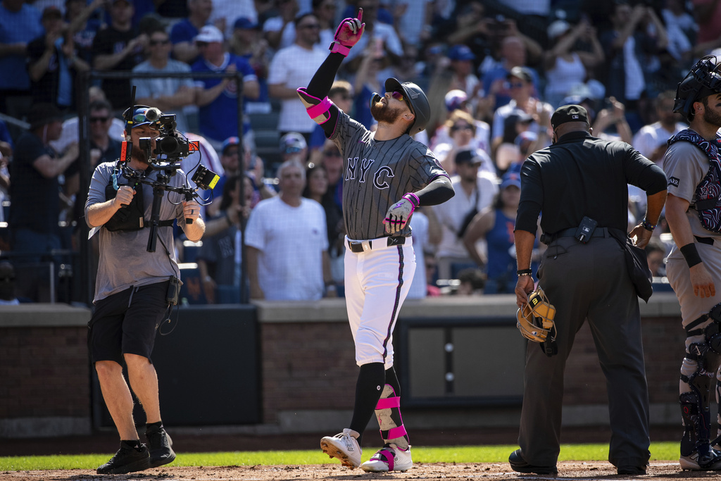 MLB(影)/打滿貫砲跟喝水一樣容易!尼莫4天內2發滿貫砲 本季個人第3發