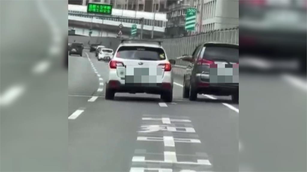 台64線轎車惡意逼車「開到哪就跟到哪」　警：最高罰3萬6千元