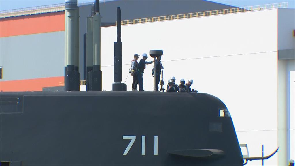 海鯤號再次海測! 海軍參謀長曝預估「這時」交艦