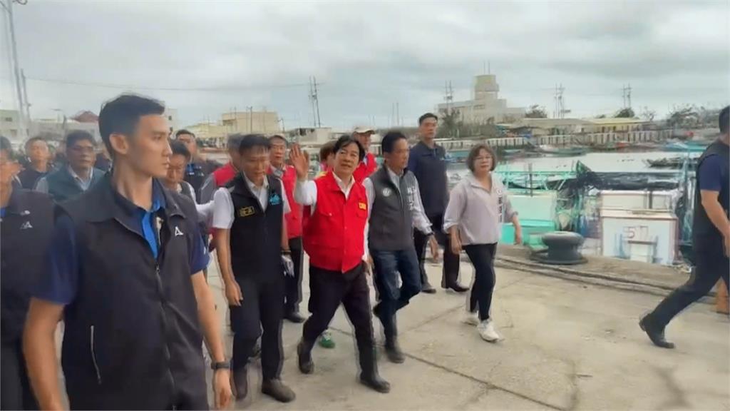 賴總統南下視察台南災情 受災戶大喊:救救蘆竹溝