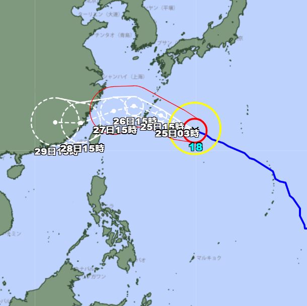 快新聞／「沙德爾」轉為強颱！一路西移　最快「這日」發布海警