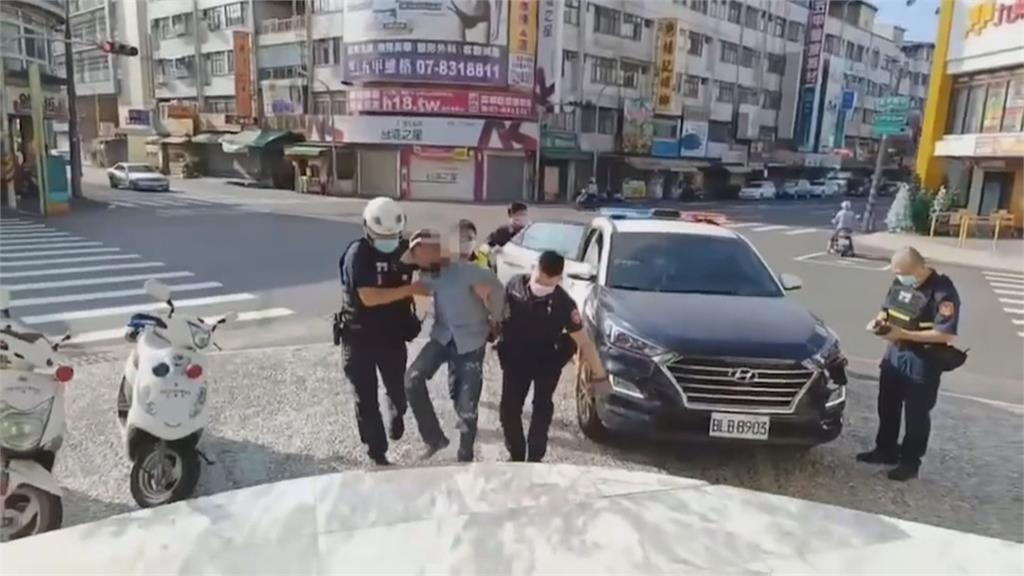 通緝犯速度耐力都輸警察! 警匪追逐戲碼9秒鐘落幕