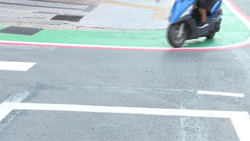 人行道畫設疑太寬「駕駛頻收罰單」 交工處:勘查改進