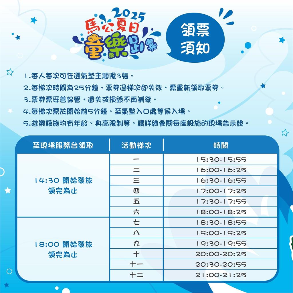澎湖馬公夏日童樂趴