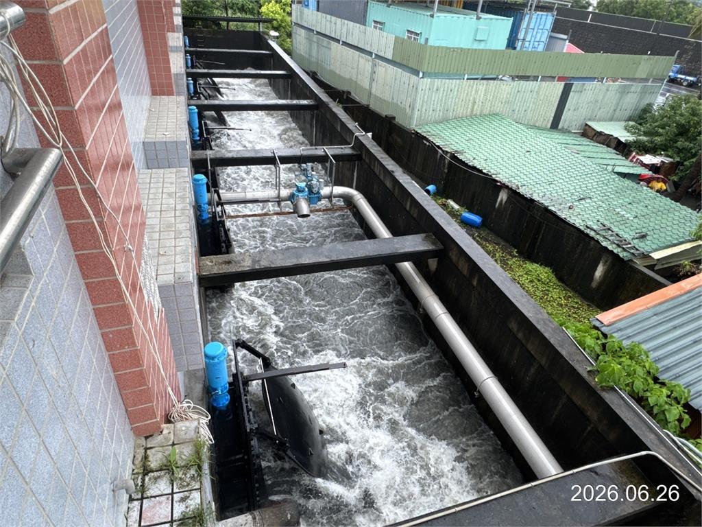 "大豪雨+滿潮侵襲" 南市加強整治已迅速退水!