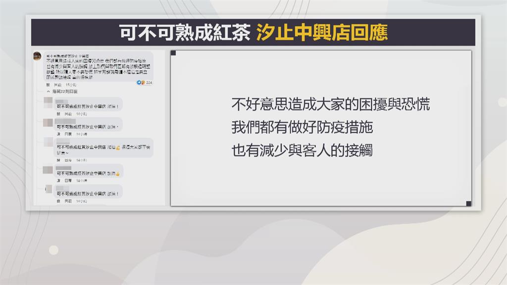 手搖飲料店員確診　匡列採檢再增1同事確診