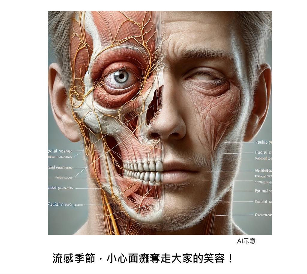 郭正亮「眼歪嘴斜」直播畫面瘋傳!醫示警「面癱5前兆」:感冒也別輕忽