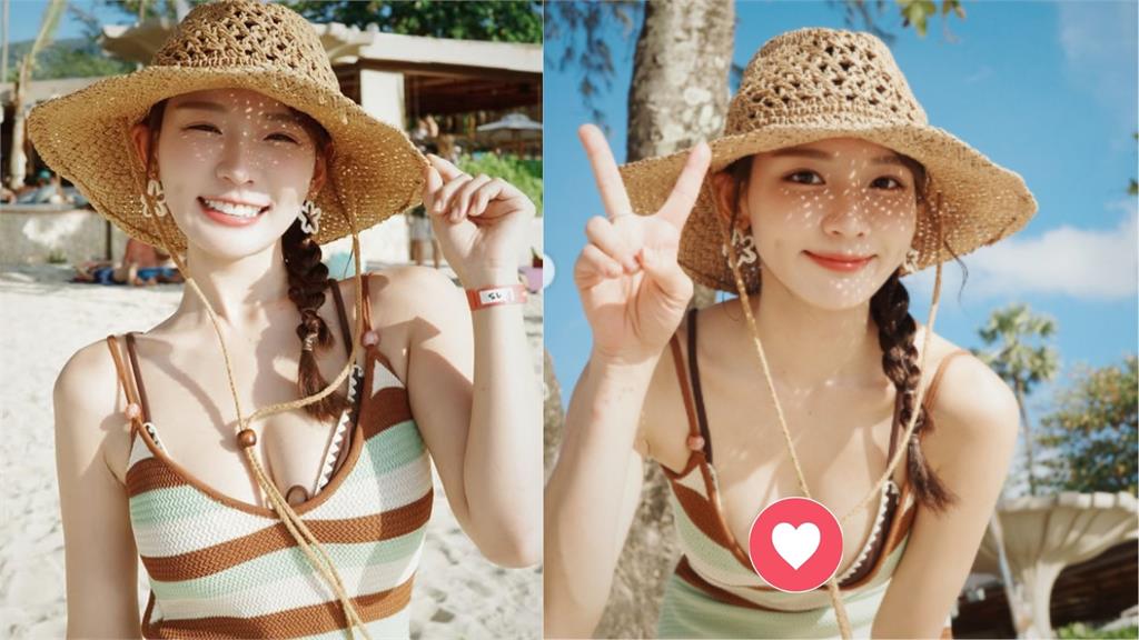 台版三上悠亞海島大解放！彎腰前傾「放福利」5萬粉嗨翻：誠意滿滿