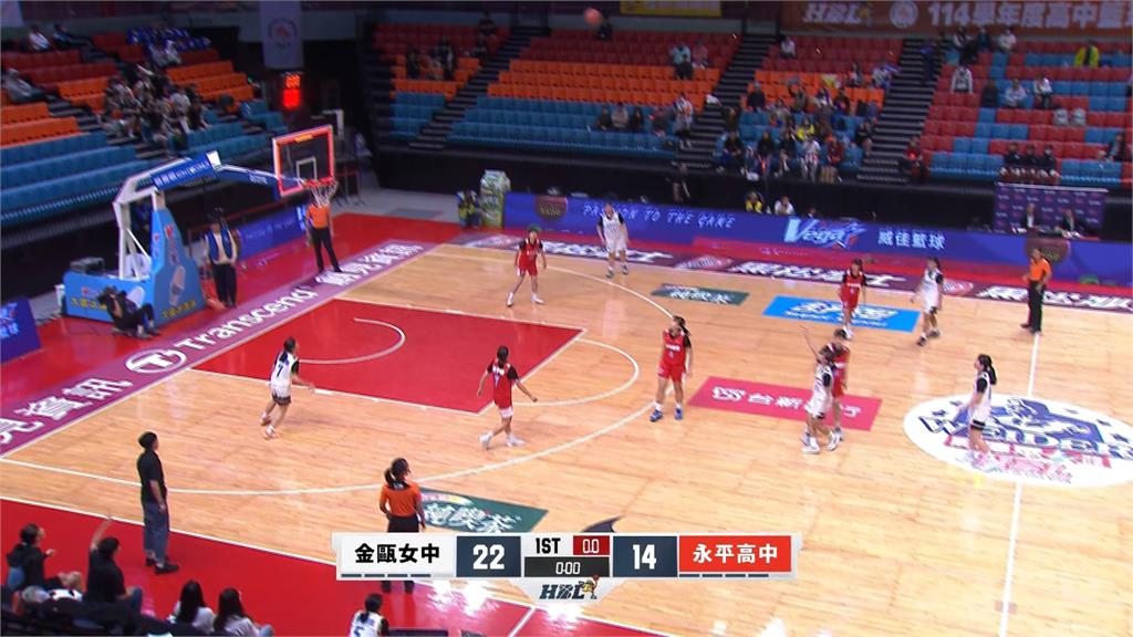 HBL(影)/女生組預賽屏東開打! 金甌女中首戰61:57險勝永平高中