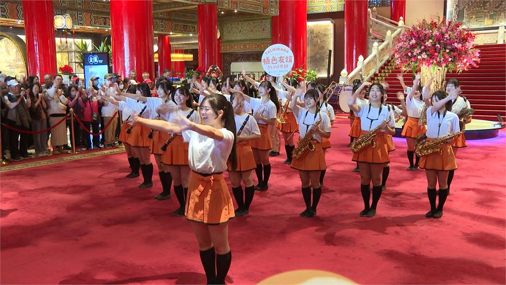 台日友好！適逢３１１地震１５週年　「橘色惡魔」圓山飯店快閃演出