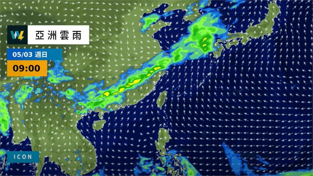 五一天氣翻臉「全台迎雷雨轟炸」！專家揭「1地區坐穩了」猛烈水彈無情降臨