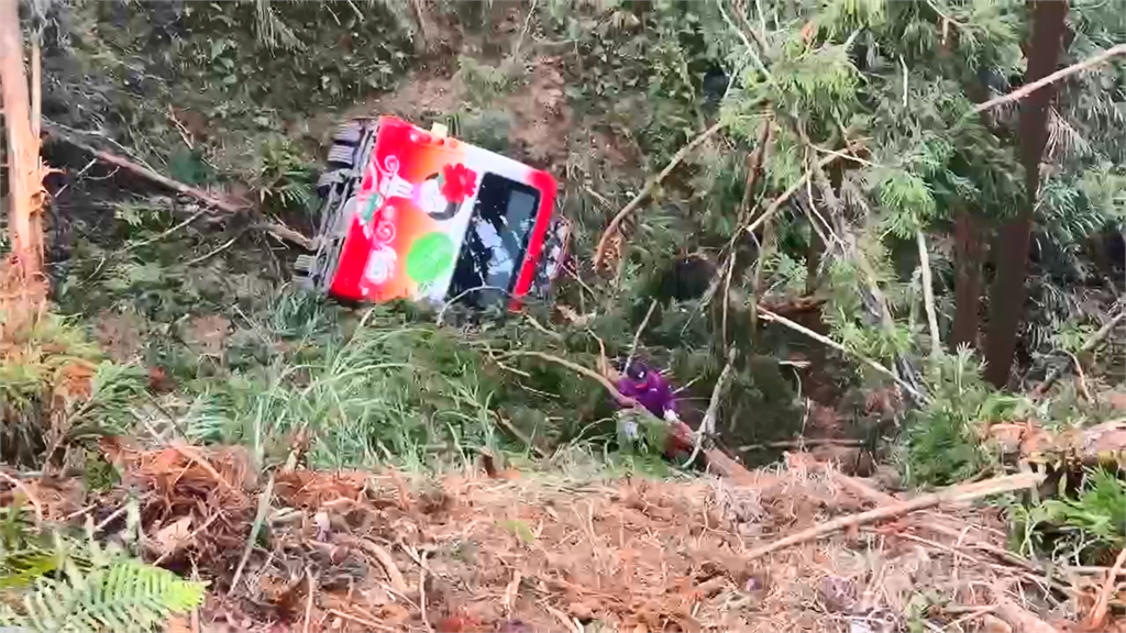 快新聞／每週爬杉林溪卻遇死劫！遊園車墜20米山谷　66歲男「頭部重創」不治
