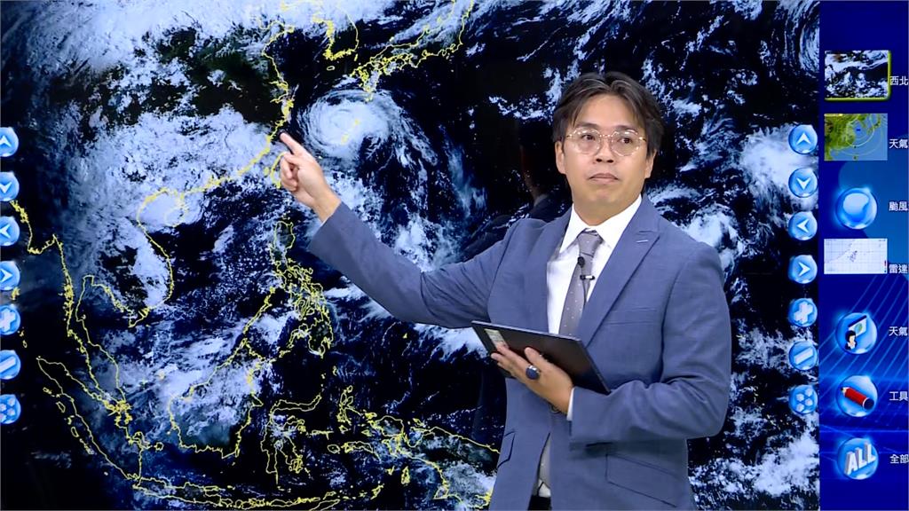 「沙德爾」路徑北修！　氣象署估週四清晨發海警
