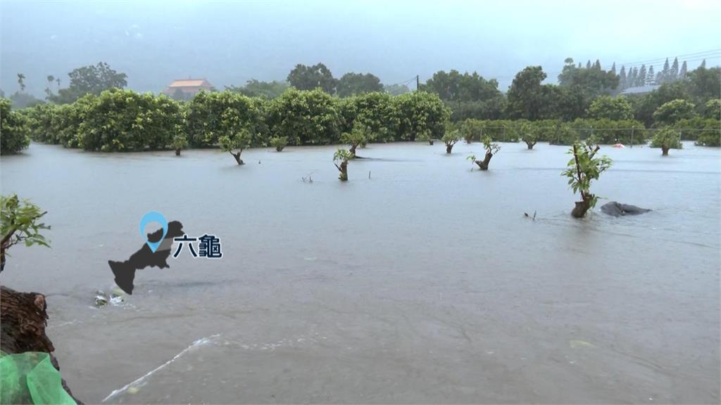 西南氣流發威　南部災情嚴重　高雄六龜七天累積雨量超過兩千毫米