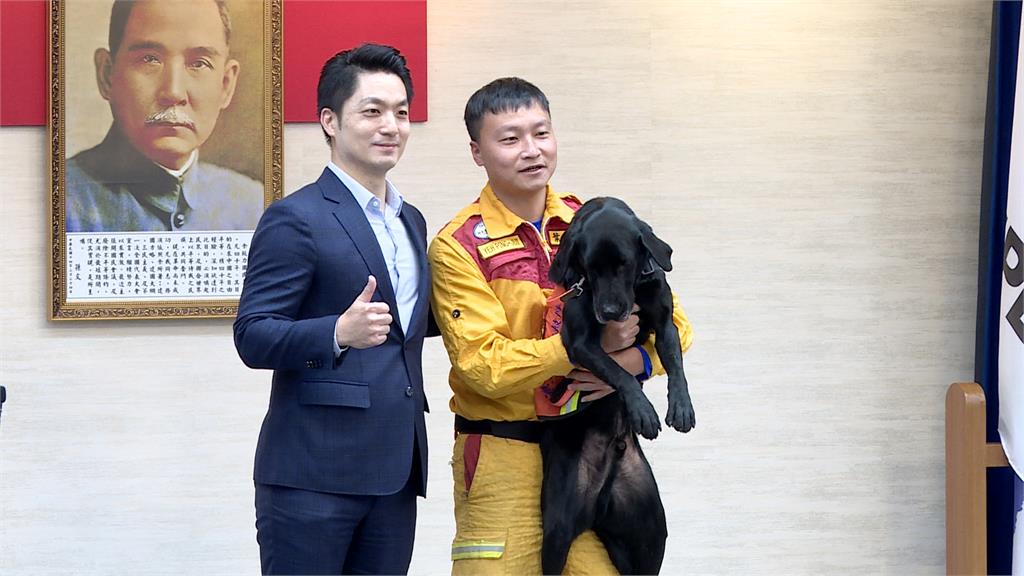 赴土耳其人道救援　蔣萬安頒獎表揚北市搜救隊