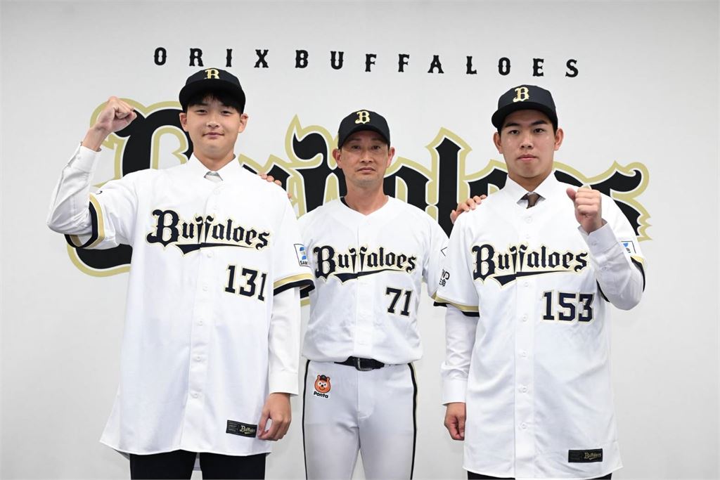 日職(影)／正式披上歐力士戰袍！台灣雙星張乙安、許宸緯霸氣喊話