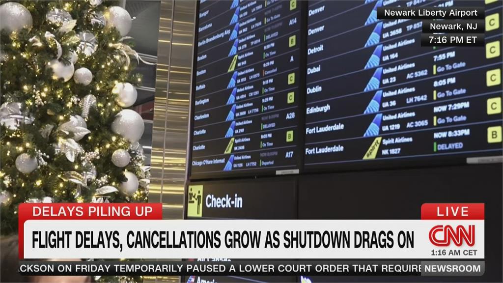 美國政府停擺時間創史上最久 美航空數千架次短缺