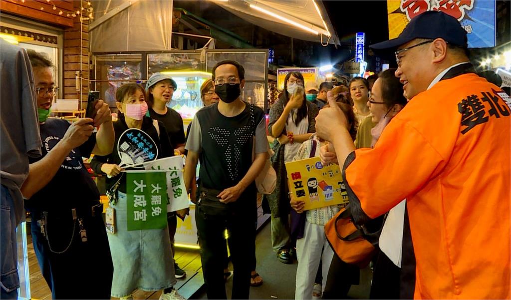 雙和罷團連署告急!王義川樂華夜市掃街力拚「新北全過」