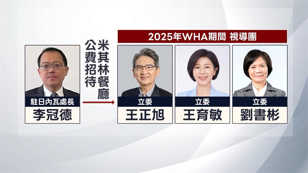 吃米其林大餐錯過班機多花公帑改票？　王育敏：去問外交部