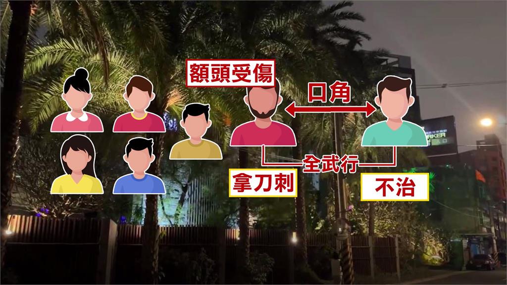 摩鐵命案 5男2女摩鐵酒醉衝突 男持刀刺死同伴 逃逸當場被逮