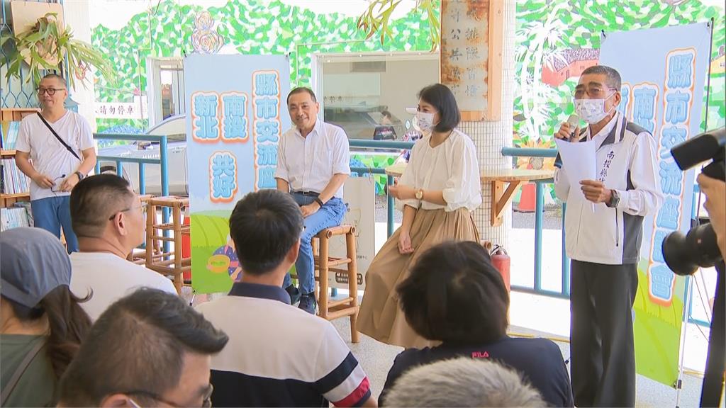 侯友宜南投行想破冰? 挺郭議長何勝豐出國無法作陪