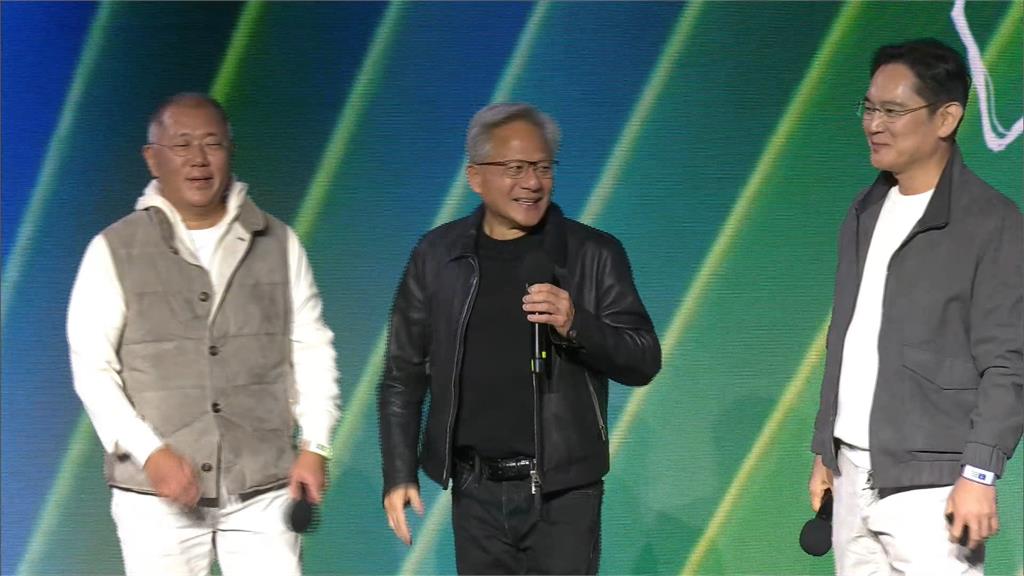 黃仁勳揪三星.現代會長「吃炸雞聊AI」! 出席輝達GeForce電競趴同歡