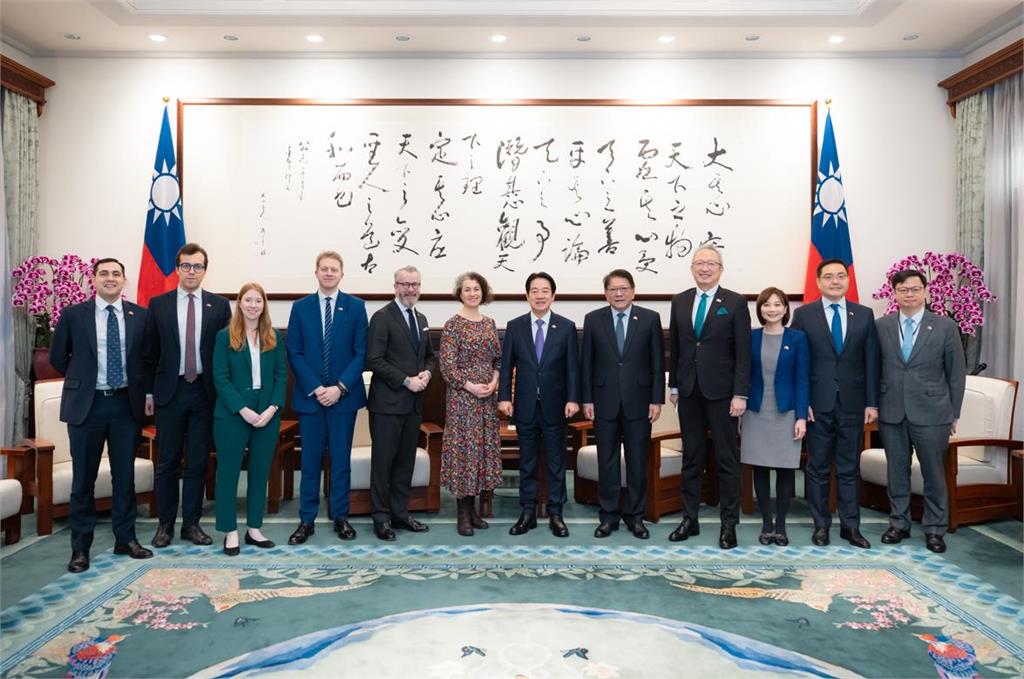 快新聞/拜會賴清德 台英國會小組主席:維護台灣主權是全世界共同利益