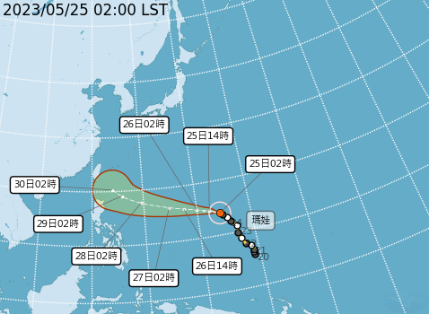 瑪娃恐在24hr內「轉為強烈颱風」！林嘉愷曝最接近台灣時間點