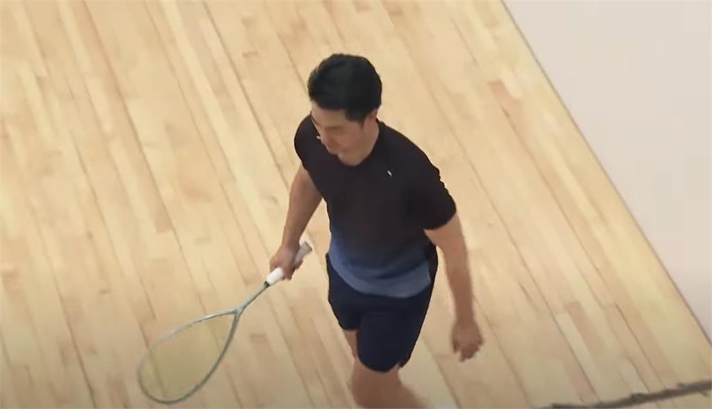 世壯運/台北市長也參賽!蔣萬安出戰壁球直落三奪首勝 賽前只練習2次