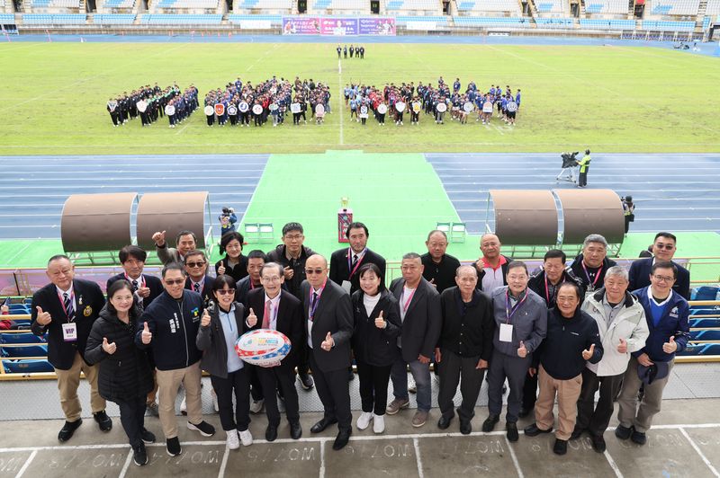 台北元坤盃橄欖球熱鬧開踢 杜元坤：期許打造成「台灣賽」