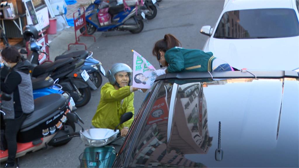 初生之犢無所畏懼 中三區對決老將楊瓊瓔 民進黨新秀謝子涵勤跑基層