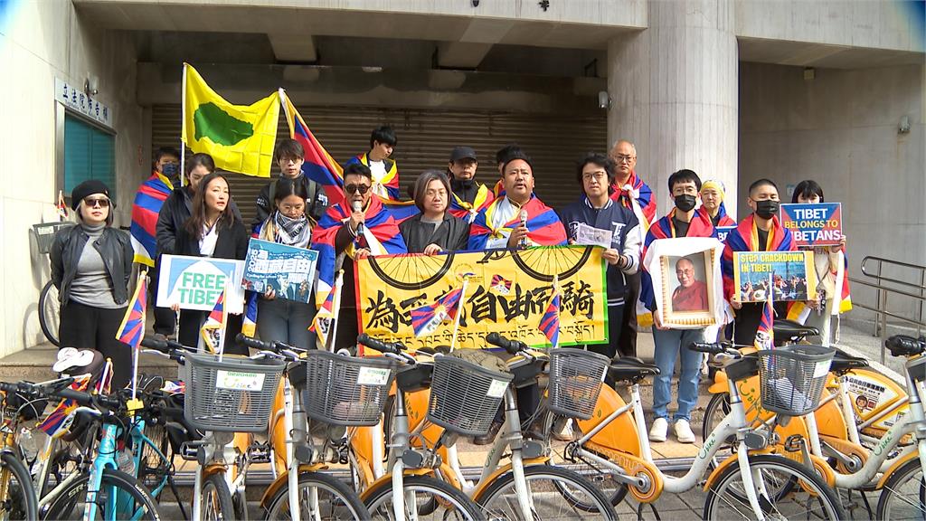宣揚"西藏抗暴"66週年紀念日活動 沈伯洋.陳培瑜到場力挺