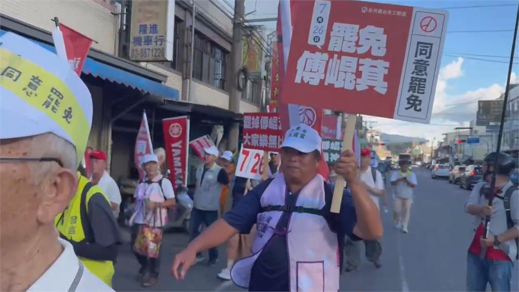 「葉霸」率「千歲軍團」瑞穗遊行挺罷傅　鄉親夾道歡迎