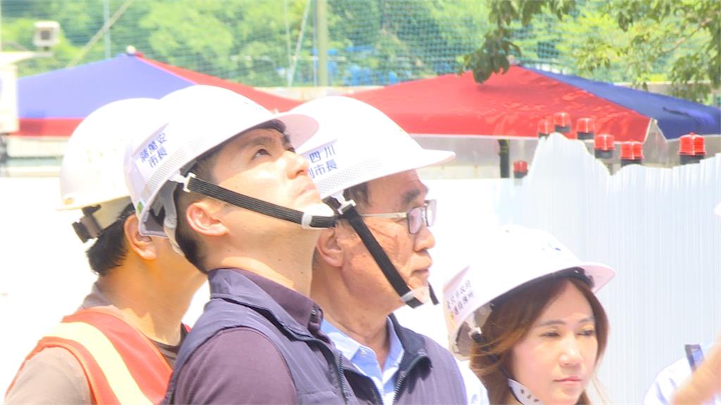 大直街雙數棟屋損也嚴重 蔣萬安:規劃整體重建可能性