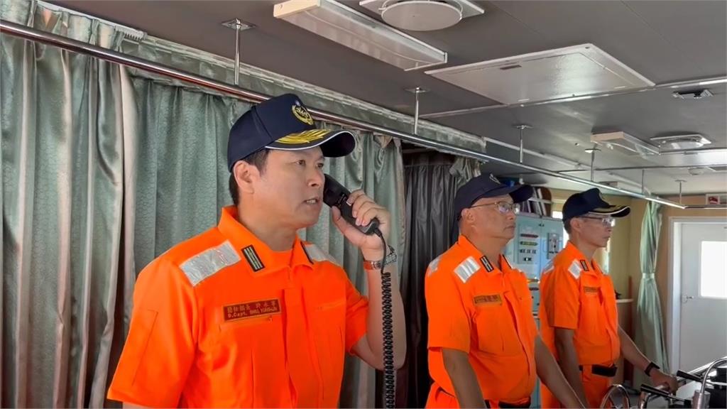 快新聞／海上爆緊張對峙！中國海警硬闖東沙水域　海巡霸氣回嗆：互不隸屬