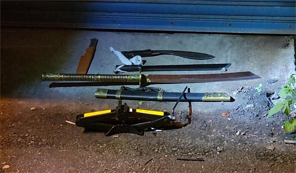 為1萬元金錢糾紛砍人! 警意外搜出毒品