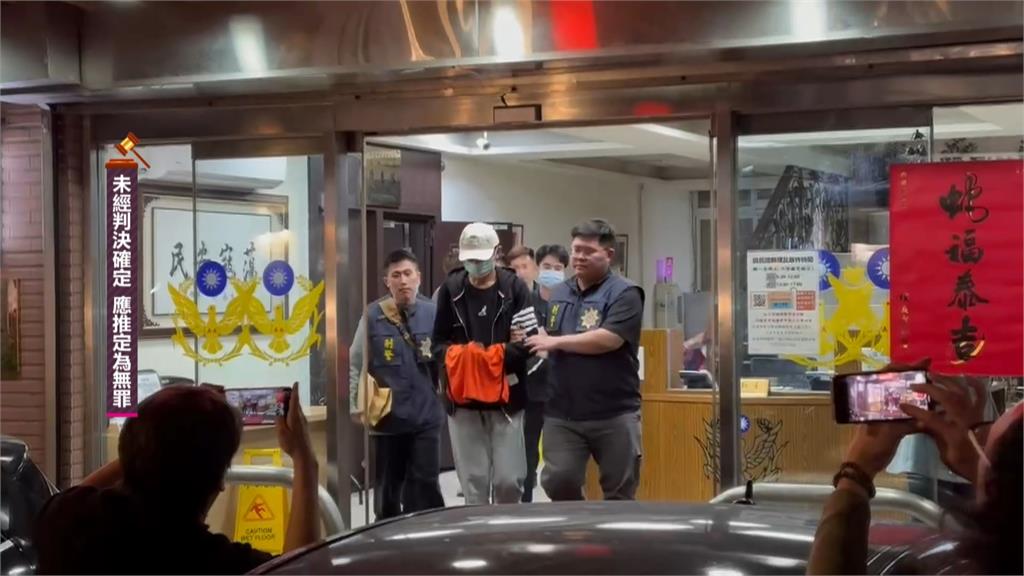 王大陸案主導毆司機 「小阿俊」到案拒夜間偵訊