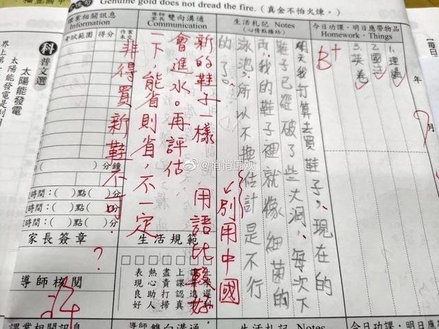 學生寫「估計」遭糾正！醫再列「3常見中國用語」全場怒了：莫名火大