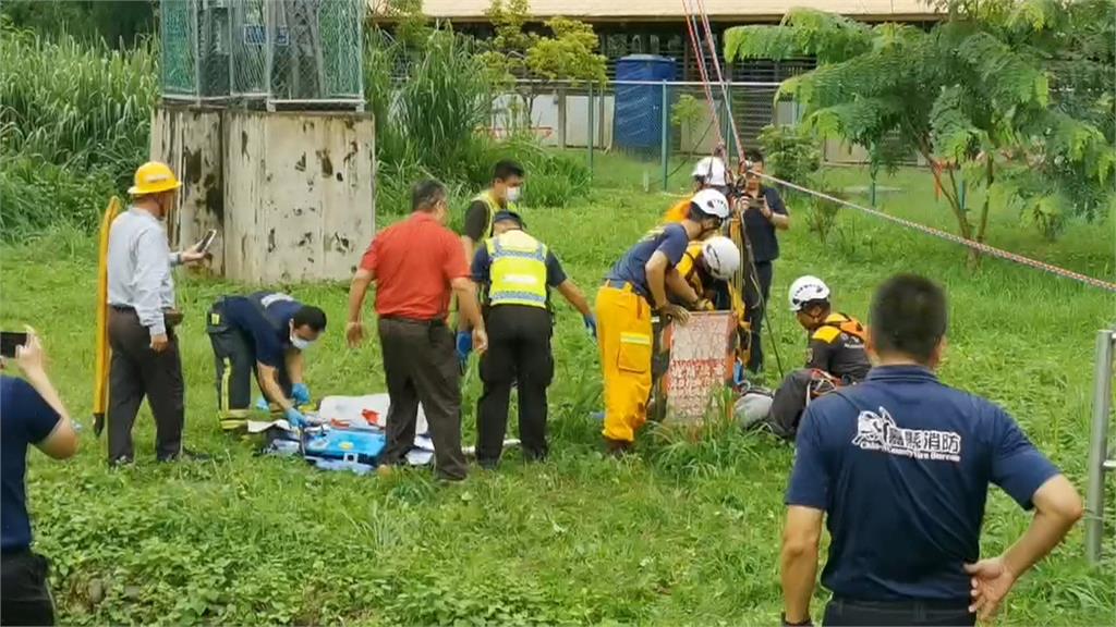 嘉義維修高壓電塔不慎觸電 外包商懸掛高空昏迷搶救不治