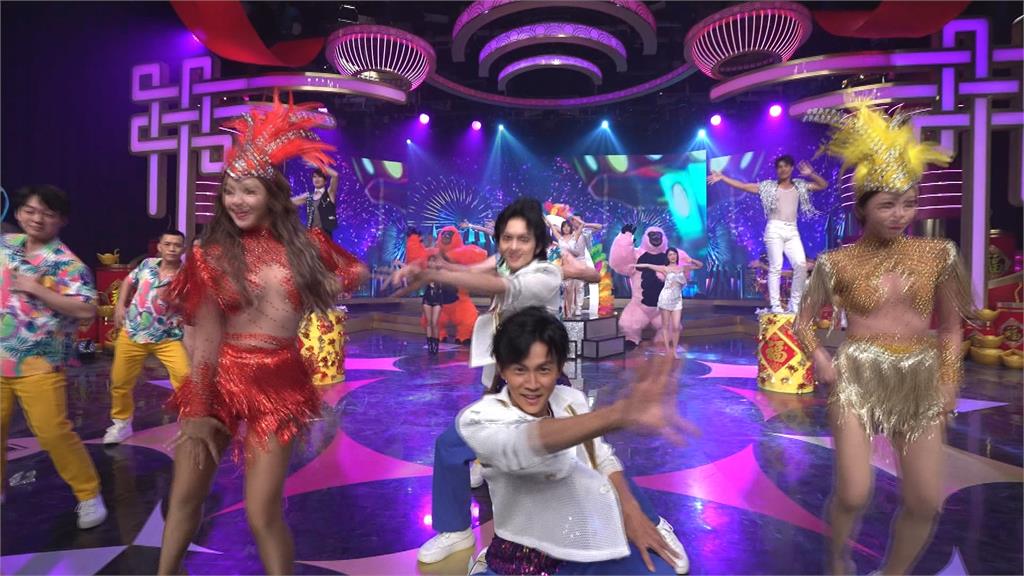 阿翔.郭忠祐豁出去！　#-#新春節目挑戰「高空後翻」解鎖成就