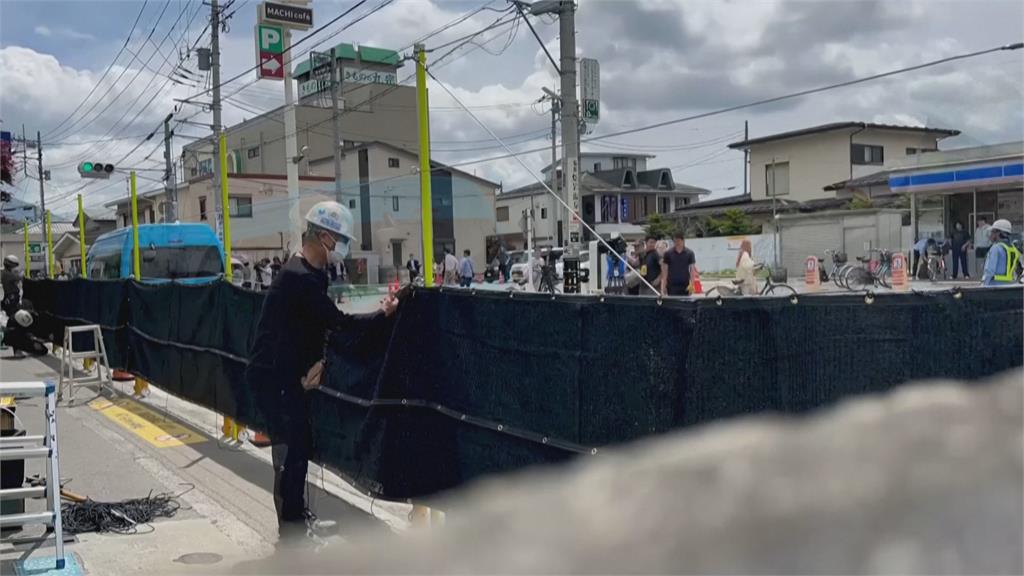 打卡熱點沒了 日本河口湖黑網架起遮掉富士山